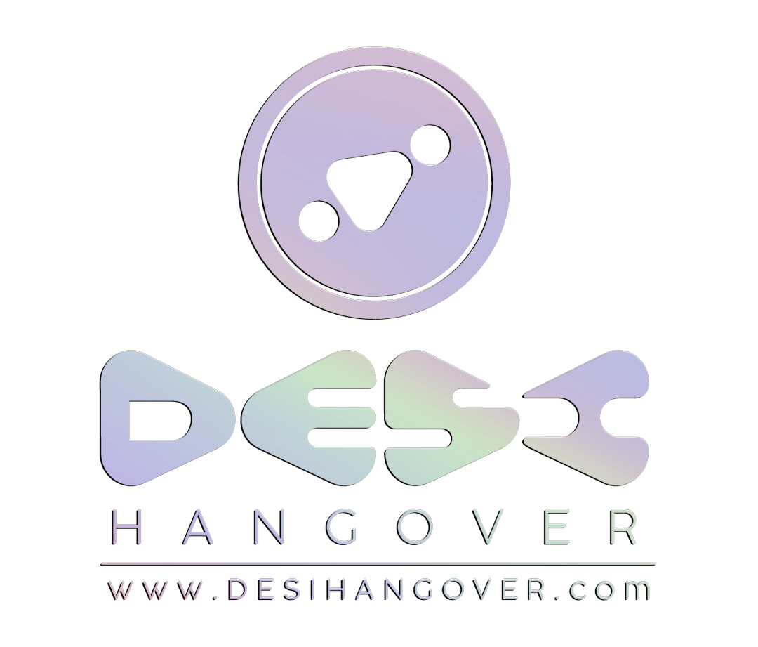 DesiHangover_Iridiscent Stacked Logo